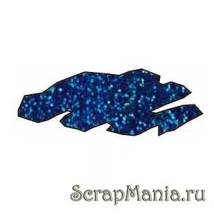 PicTixx Pen, синий с перламутровыми блестками, 25 мл C. Kreul)