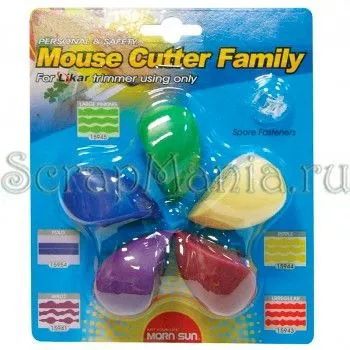 Набор фигурных ручных резаков для бумаги (Morn Sun)