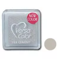 Подушечка чернильная пигментная Versacolor, размер 2,5х2,5 см, цвет цемент Подушечка чернильная пигментная Versacolor, размер 2,5х2,5 см, цвет цемент