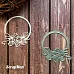 Нож для вырубки "Рамка с колокольчиками" (Scrapman)