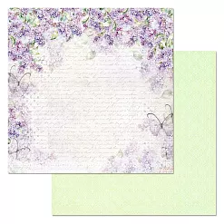 Бумага "Времена года: весна. Стихотворение" (ScrapMania) Бумага "Времена года: весна. Стихотворение" (ScrapMania)