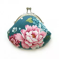 Отрез ткани 50х70 см "Цветочный мотив, цвет синий" (Tilda) Отрез ткани 50х70 см "Цветочный мотив, цвет синий" (Tilda)