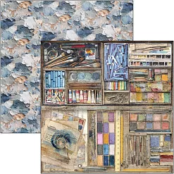 Набор бумаги 20х20 см "Artist Journey", (Ciao bella)