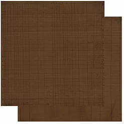 Бумага "Doubledot Journal. Chocolate" (BoBunny)