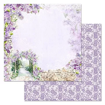 Бумага "Времена года: весна. Арка" (ScrapMania)