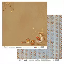 Набор бумаги 15х15 см "Щелкунчик", 12 листов (Mr.Painter)