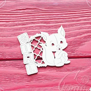 Чипборд "Девочка" (LeoMammy)