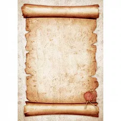 Набор тонкой бумаги А4 "Свиток", 20 листов (Heyda)