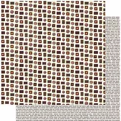 Набор бумаги 30х30 см "Confection", 18 листов (Authentique)