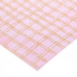 Бумага с глиттером 18,5х20 см "Клеточка" (АртУзор)