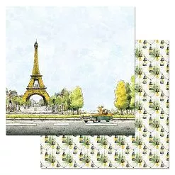 Бумага "СуперБабушка. Бонжур, мадам" (ScrapMania)