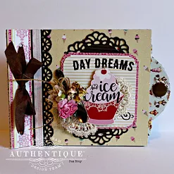 Набор бумаги 30х30 см "Confection", 18 листов (Authentique)