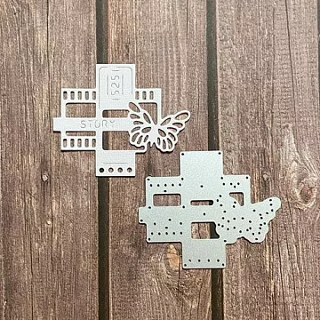 Нож "Билетик 4", 6,7х5,5 см (Scrapman)