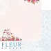 Набор бумаги 20х20 см "Зефир", 12 листов (Fleur-design)