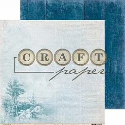 Бумага "Хочу в поход. Пейзаж" (CraftPaper)