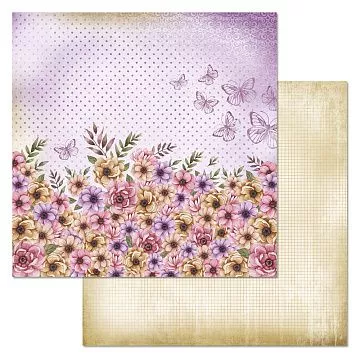 Бумага "Летние бабочки. Момент" (ScrapMania)