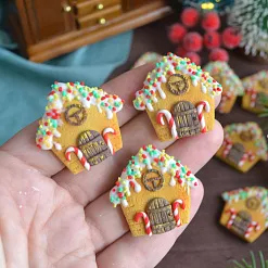 Миниатюра "Новый год. Пряничный домик", 1 шт (Югарт)