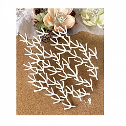 Украшение из чипборда "Фон. Птичьи лапки" (LeoMammy) Украшение из чипборда "Фон. Птичьи лапки" (LeoMammy)