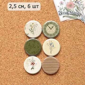 Набор фишек "Ботанические истории" (ScrapMania)