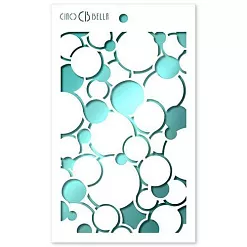 Трафарет 12х20 см "Bubbles" (Ciao Bella) Трафарет 12х20 см "Bubbles" (Ciao Bella)