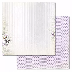 Набор бумаги 20х20 см "Цветочная вуаль", 12 листов (ScrapMania)