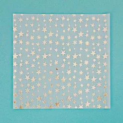 Лист веллума 20х20 см с фольгированием "Волшебство на пороге"