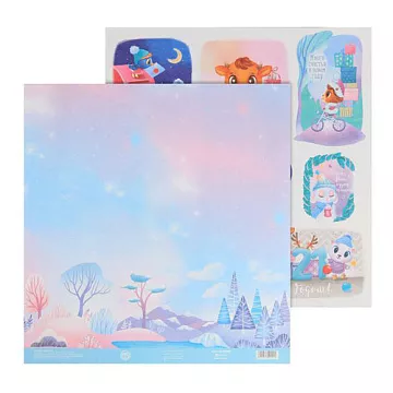 Бумага "Много счастья" (АртУзор) Бумага "Много счастья" (АртУзор)