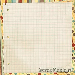 Бумага "В клетку" (K&Co)