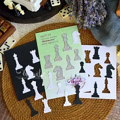 Нож "Шахматы", 3,7х1,5 см (AgiArt) Нож "Шахматы", 3,7х1,5 см (AgiArt)