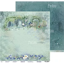 Бумага 30х30 см "Дверь в Лето 4" (Fantasy)