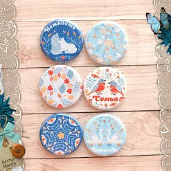 Набор фишек "Скандинавские сказки. Край чудес" (ScrapMania)