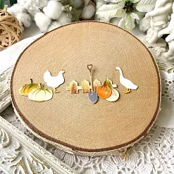 Нож " Парочка. Гусь и Курочка", 3х4 см (Hobby-time) Нож " Парочка. Гусь и Курочка", 3х4 см (Hobby-time)