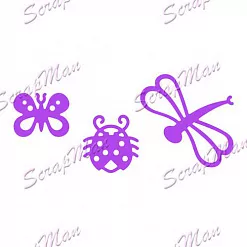 Набор ножей для вырубки "Маленькие букашки" (Scrapman) Набор ножей для вырубки "Маленькие букашки" (Scrapman)