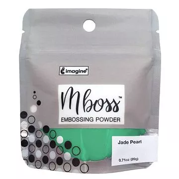 Пудра для эмбоссинга жемчужная "Нефрит" (Imagine)