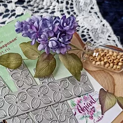 Нож "Сирень махровая", 2,5х2,5 см (AgiArt) Нож "Сирень махровая", 2,5х2,5 см (AgiArt)