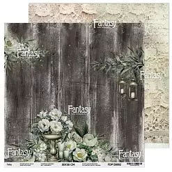 Бумага 30х30 см "Идиллия-2" (Fantasy)