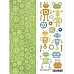 Лист с картинками 10х30 см "Роботы. Персонажи 2" (ScrapMania)