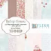 Набор бумаги 20х20 см "Зефир", 12 листов (Fleur-design)