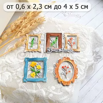 Нож "Рецепты старого буфета. Картинная галерея", 4х5 см (ScrapMania)