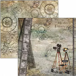 Набор бумаги 30х30 см "Modern Times", 12 листов (Ciao bella)