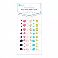 Набор эмалевых капелек "Positive life" (DoCrafts)