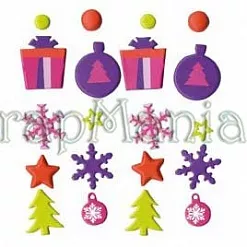 Набор брадсов "Яркий Новый год" (Artemio) Набор брадсов "Яркий Новый год" (Artemio)