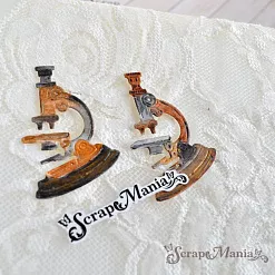 Нож "Школьная жизнь. Микроскоп", 3,5х5,1 см (ScrapMania)