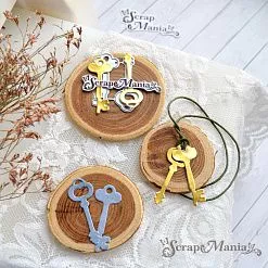 Нож "Ключи", 1,5х3,9 см (ScrapMania)