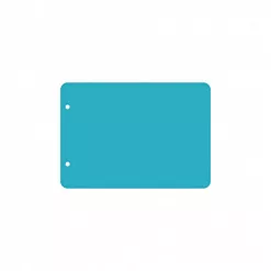 Набор пластиковых листов А5 "Прозрачные горизонтальные. Скругленный угол. 2 отверстия", толщина 0,5 мм (CraftStory)