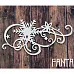 Чипборд "Завиток со звездами 2218" (Fantasy)