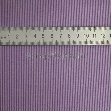 Отрез ткани "Сиреневые полоски"  50х110 см (Stoff)