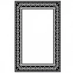 Папка для тиснения А6 "Фоторамка" (Darice) Папка для тиснения А6 "Фоторамка" (Darice)