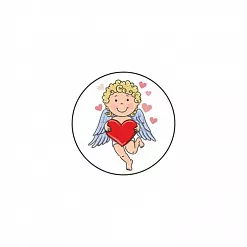 Фишка "Амурчик с сердечком" (ScrapMania) Фишка "Амурчик с сердечком" (ScrapMania)
