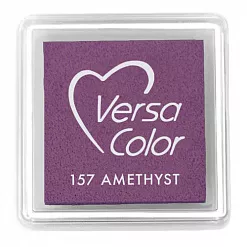 Подушечка чернильная пигментная Versacolor, размер 2,5х2,5 см, цвет аметист